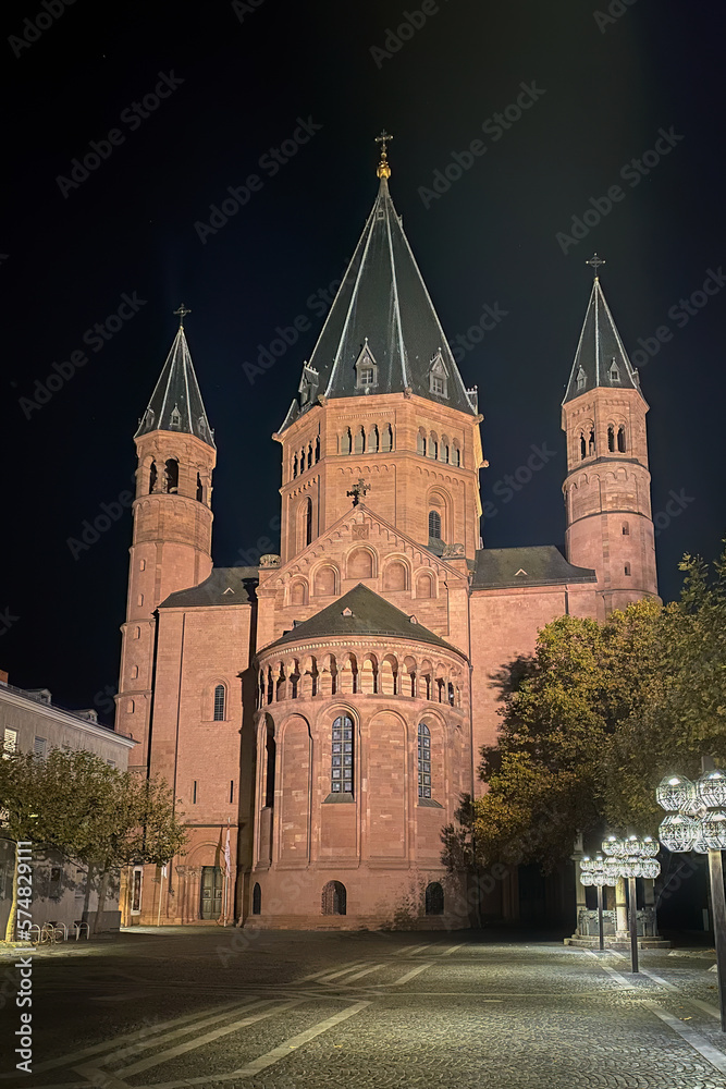 Fototapeta premium Mainz Cathedral, Germany