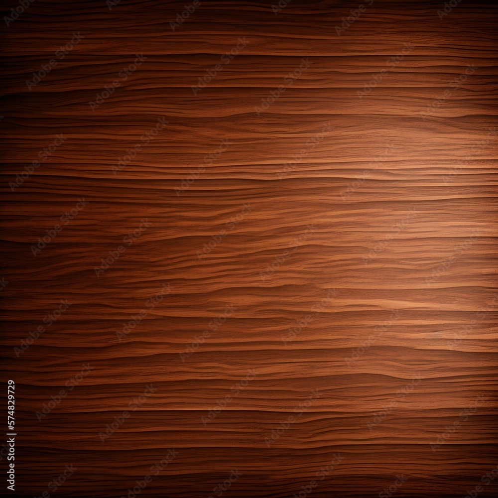 Wood Brown Background, Dark Texture - generative ai