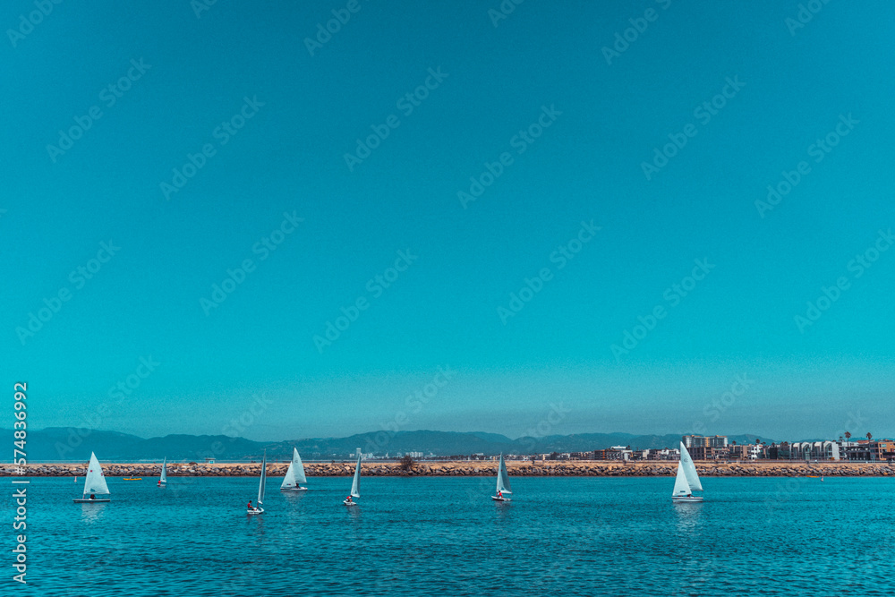Obraz premium marina del rey