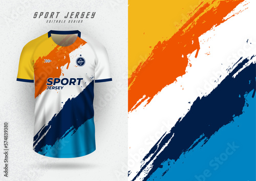 Backgrounds for sports jersey, soccer jerseys, running jerseys, racing jerseys, brush patterns, multi colors.