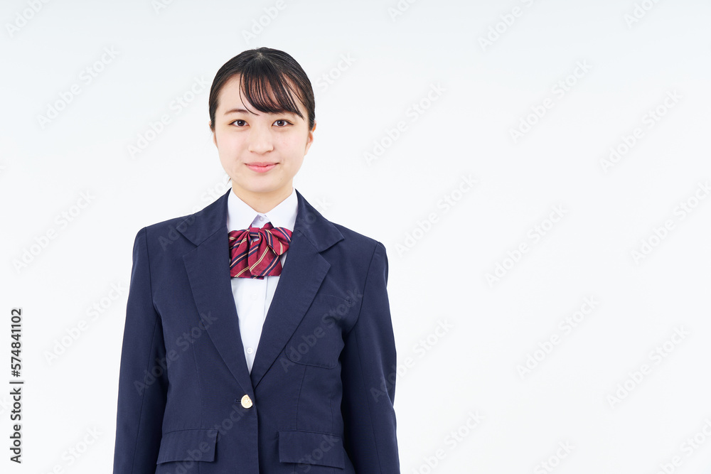 女子高生のポートレート