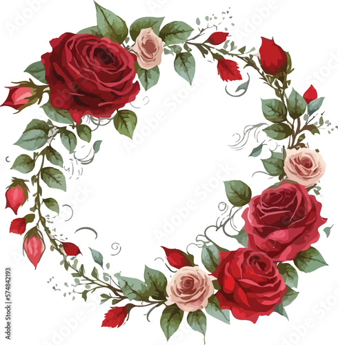 bouquet of red roses