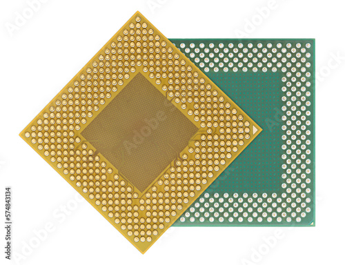 Plakat Central processing unit or Computer chip