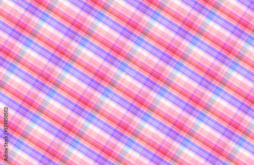 Gingham pattern . Tartan checked plaids in blue, pink,  white. Seamless pastel vichy backgrounds for tablecloth, dress, skirt, napkin, or other Easter holiday textile design.