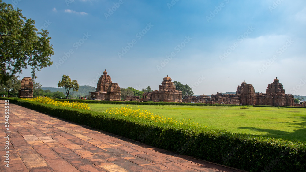 'Pattadakal, also called Raktapura,is a complex of Hindu temples