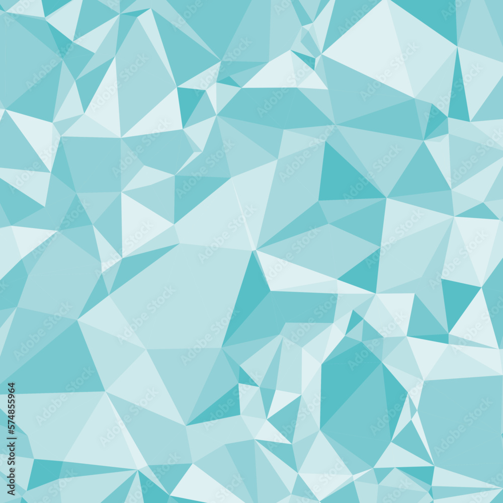 blue abstract triangle vector background