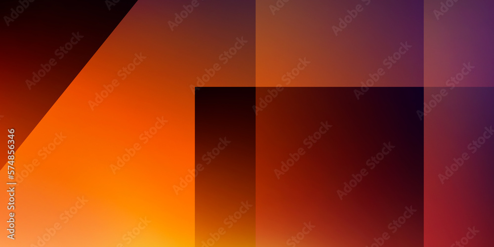 Abstract evening background with gradients