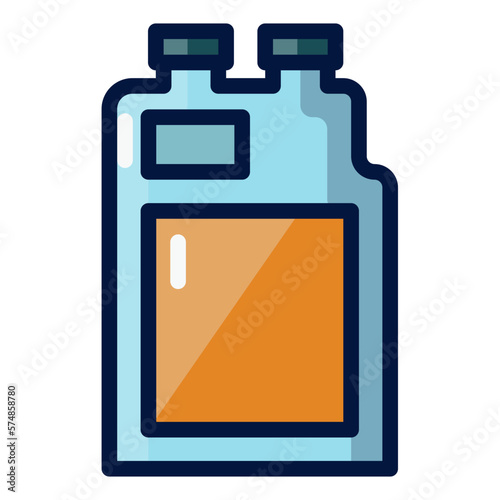 sanitizer filled outline icon
