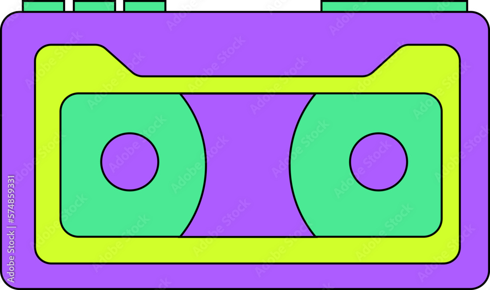 Psychedelic Icon Illustration Element Psychedelic Icon Illustration Element