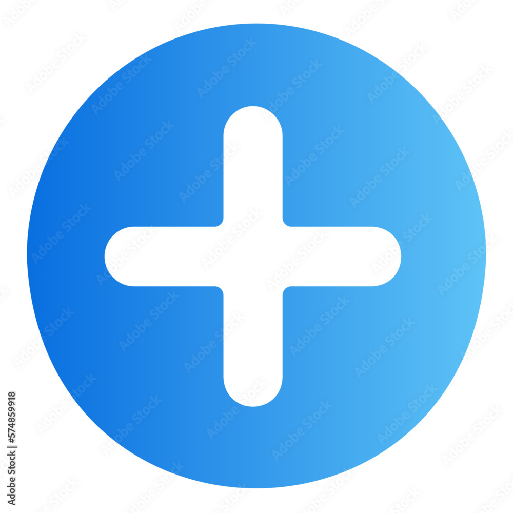 plus gradient icon
