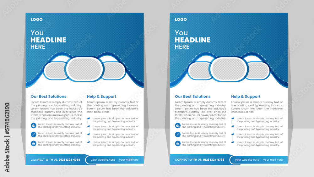  Healthcare and medical flyer,template,print,Vector design