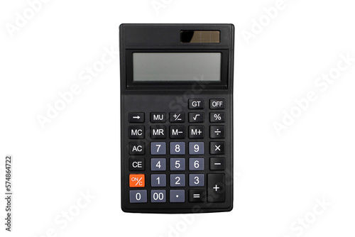 Top view calculator photo