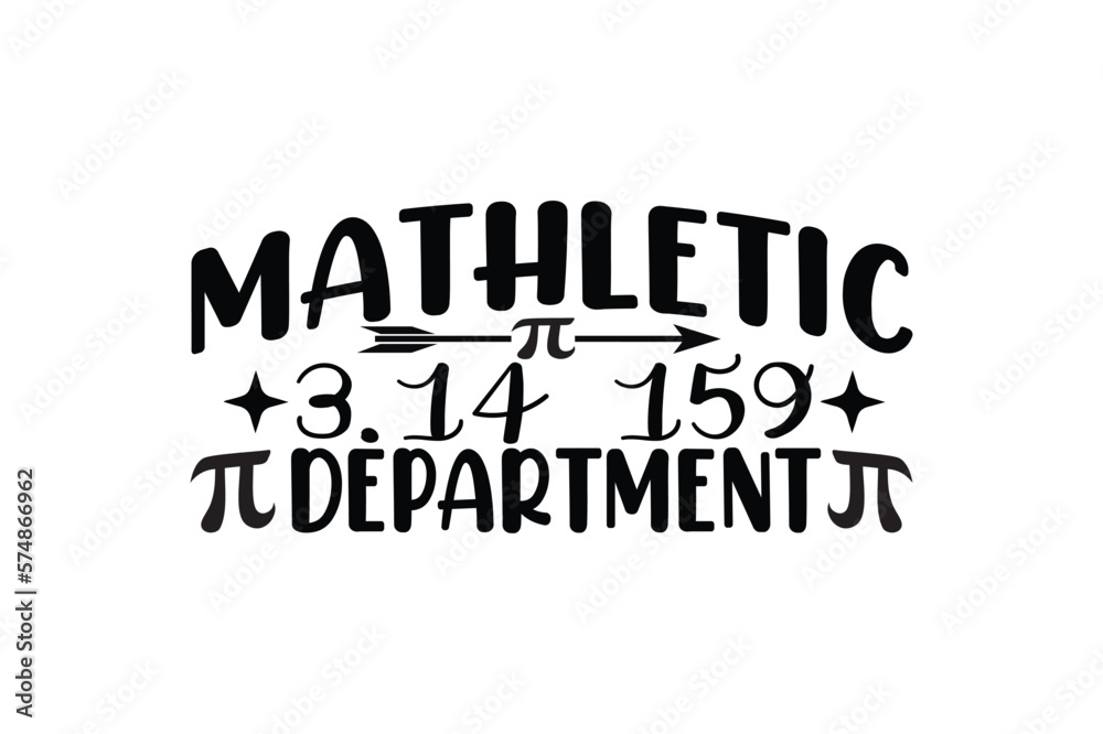 mathletic 3.14 159 department SVG