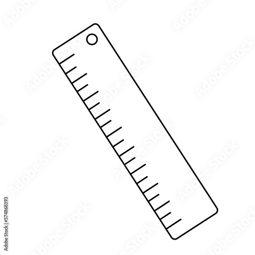 Ruler stationery
