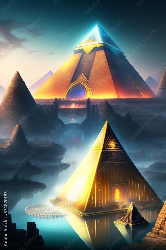 pyramid, vector, illustration, icon, tent, triangle, sign, egypt, sky, symbol, travel, design, camping, light, sea, camp, art, 3d, shape, sun, nature, tourism, water, ship, color