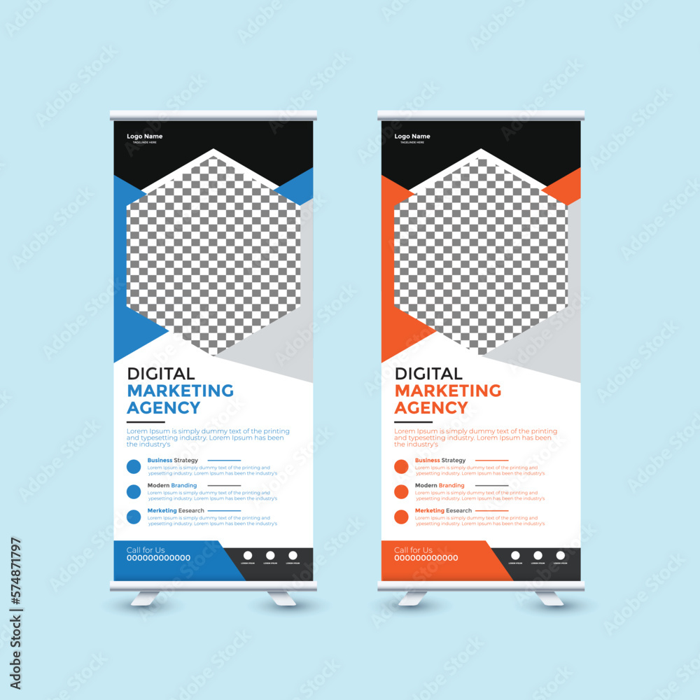 Digital Marketing Creative Roll up sale banner design template, abstract background, pull up design, modern x-banner Design Digital Marketing Creative Roll up sale banner design template, abstract background, pull up design, modern x-banner Design