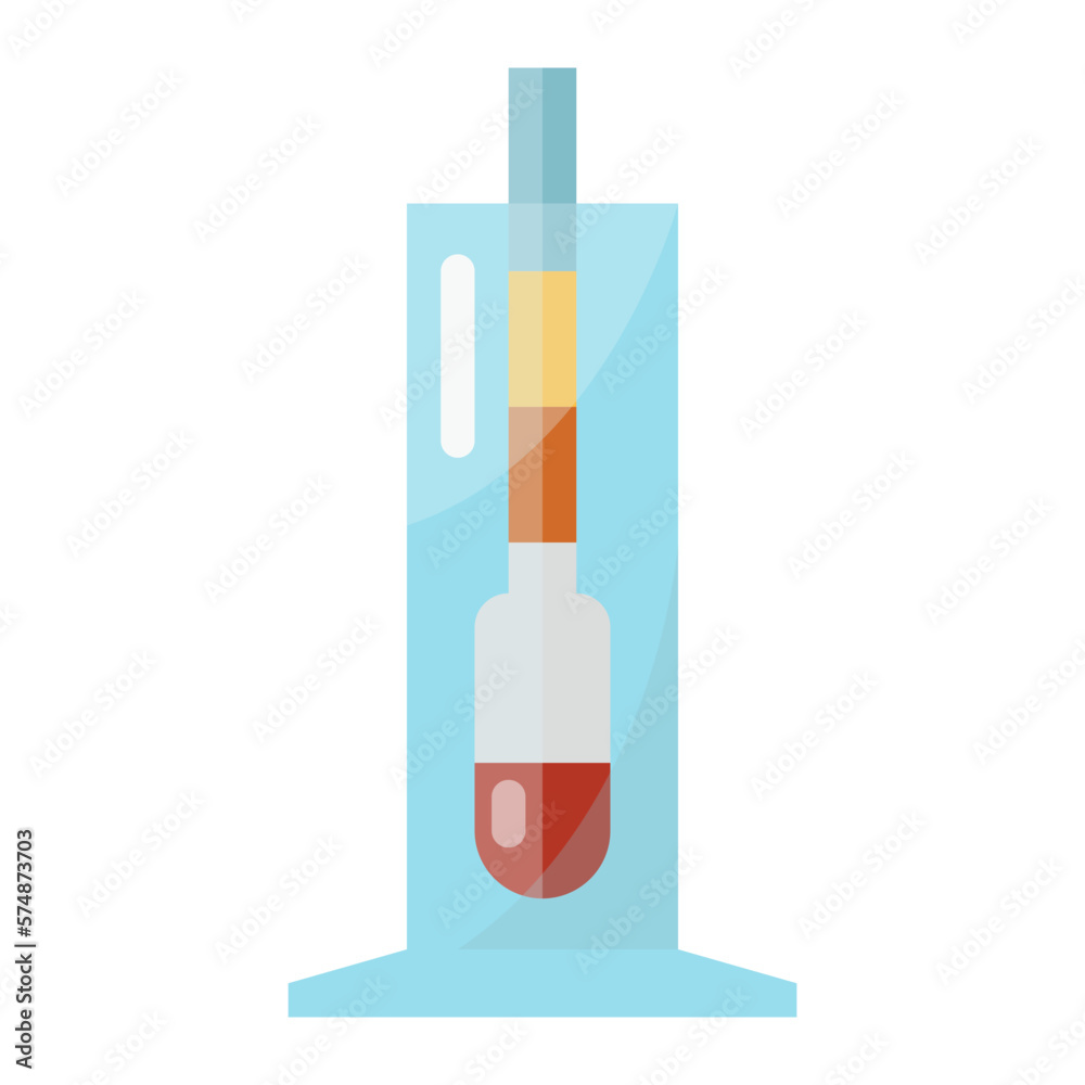 alcohol meter flat icon alcohol meter flat icon
