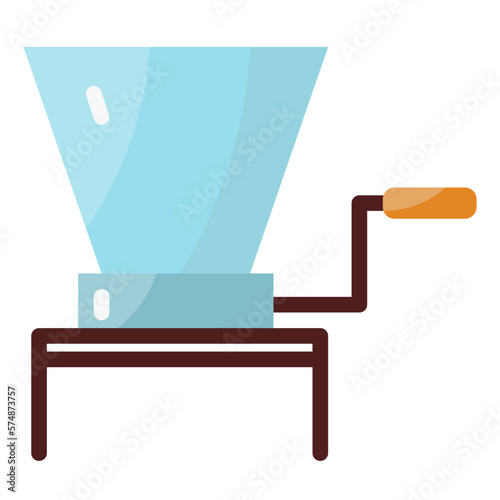 Grinder flat icon