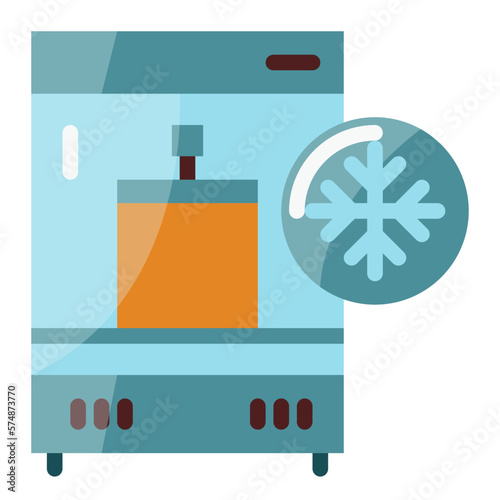 Temperature control flat icon