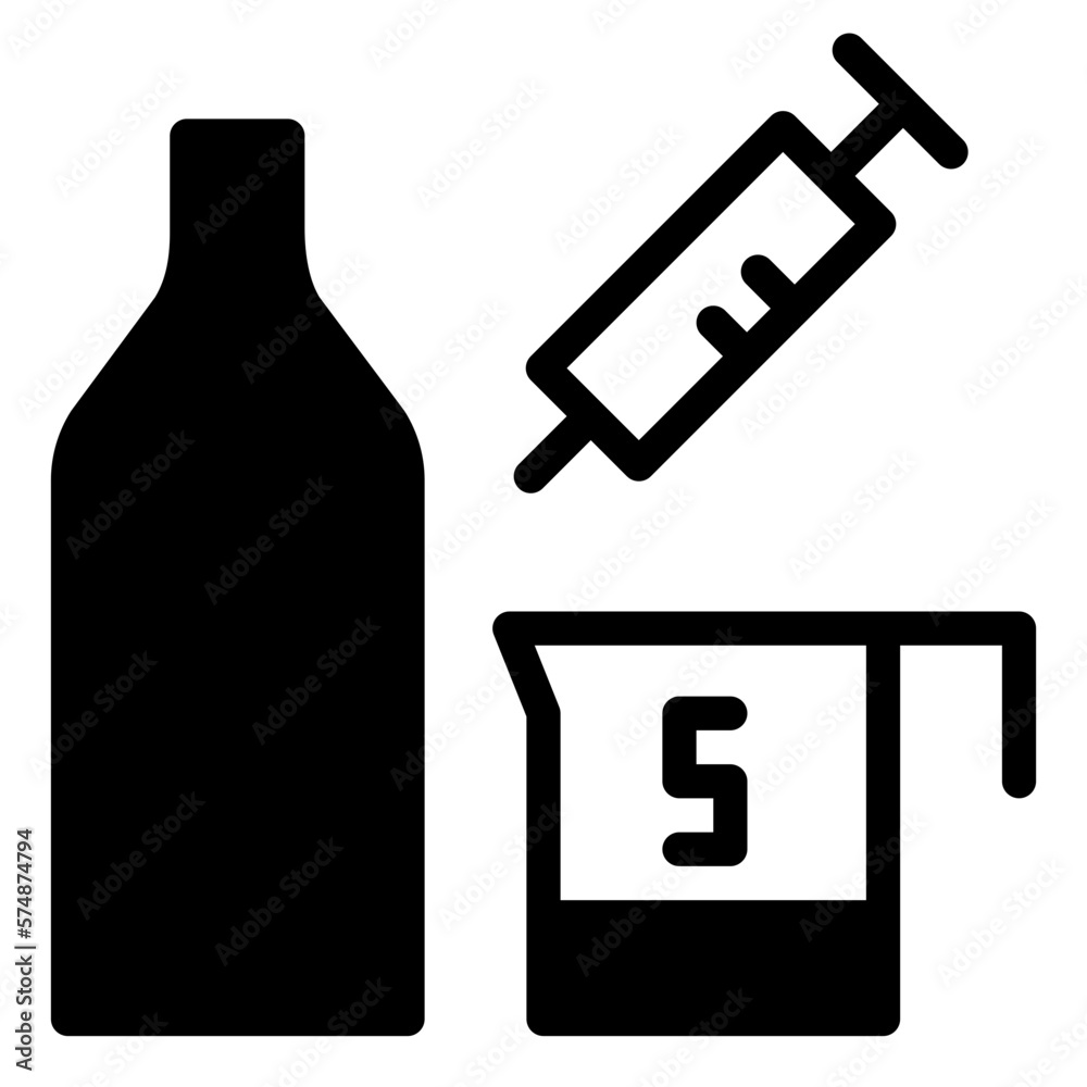 priming sugar glyph icon priming sugar glyph icon