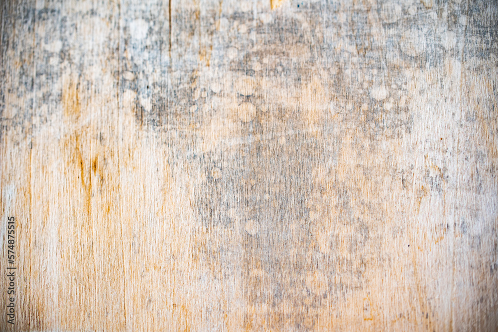 Fototapeta premium Light texture of very old wood with a blurring effect in some places