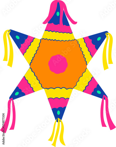 Star pinata element