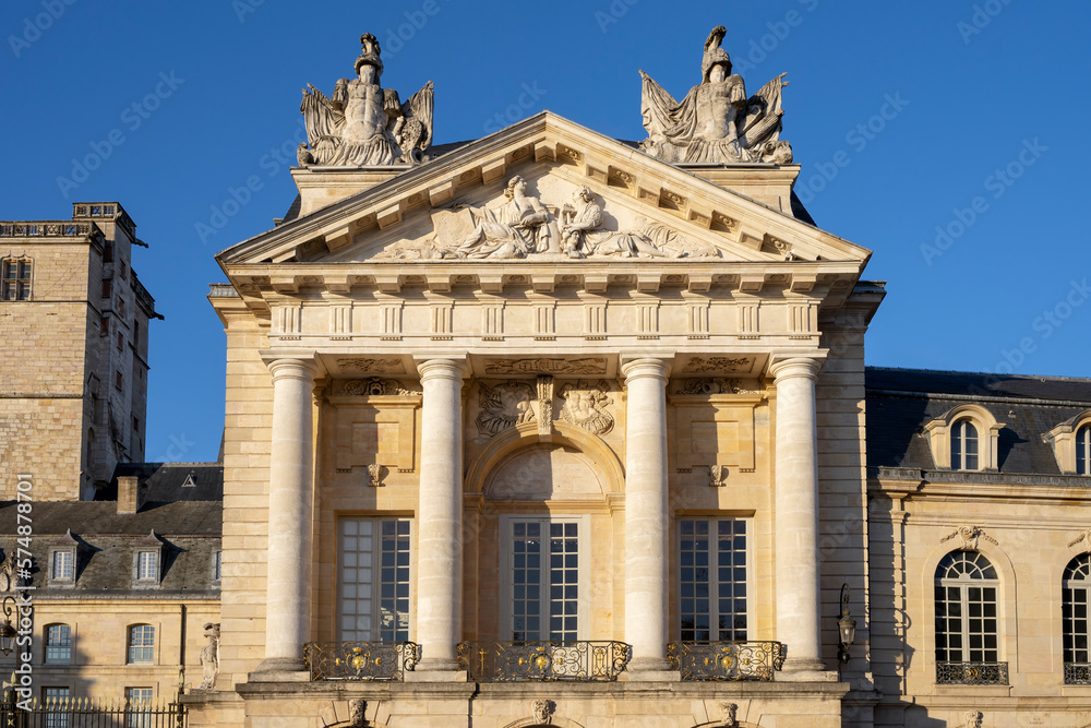 Part of city hall of Dijon city