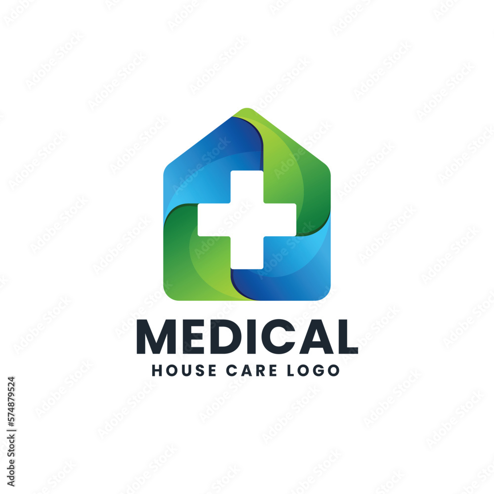 Medical House Logo Icon Template Medical House Logo Icon Template