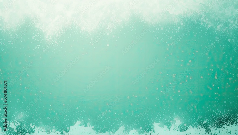 Beautiful Designer Seasonal Background with Seafoam Color Hue Winter Modern Wallpaper Template with Vibrant Hues and Stunning Scenery for Presentation, Ad, and All Applications (generative AI)