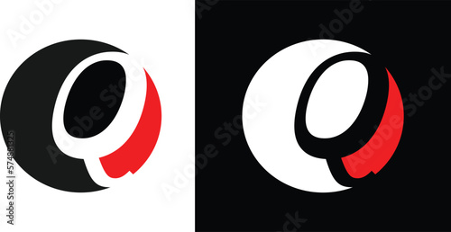 logo Q abstract design modern and unique