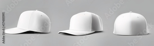 Empty white hat, a blank template for design