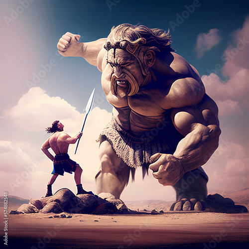 David and Goliath, the final fight