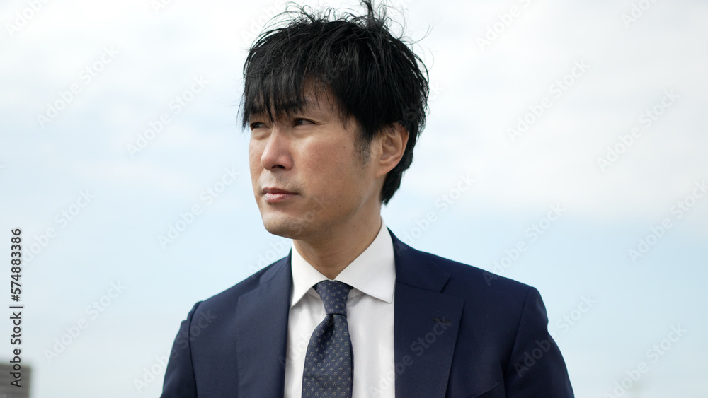 ビジネスマンの男性 ビジネスマンの男性