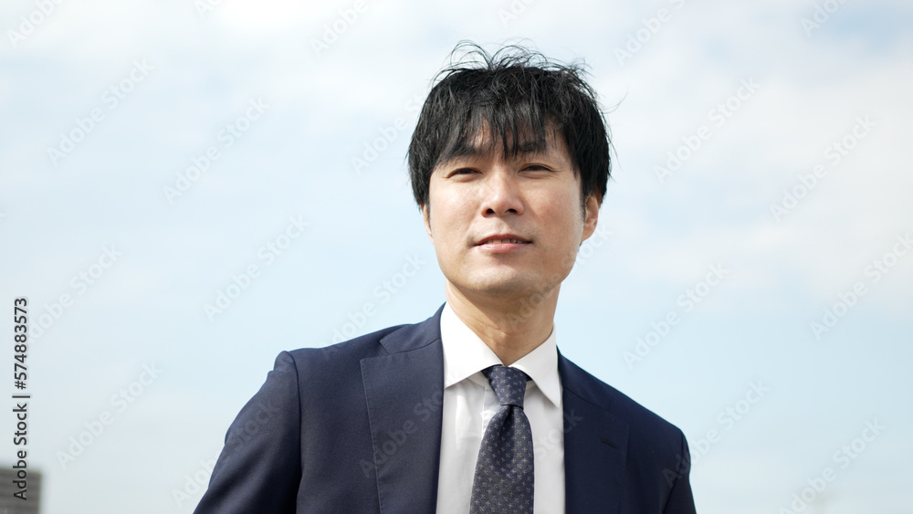 ビジネスマンの男性 ビジネスマンの男性
