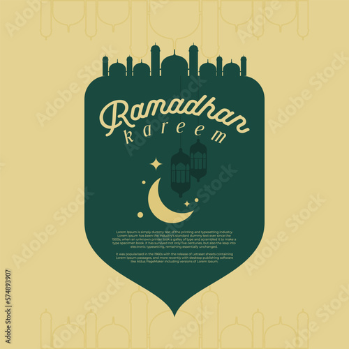 template ramadhan kareem, instagram posts, greeting card poster template, post card, invitation