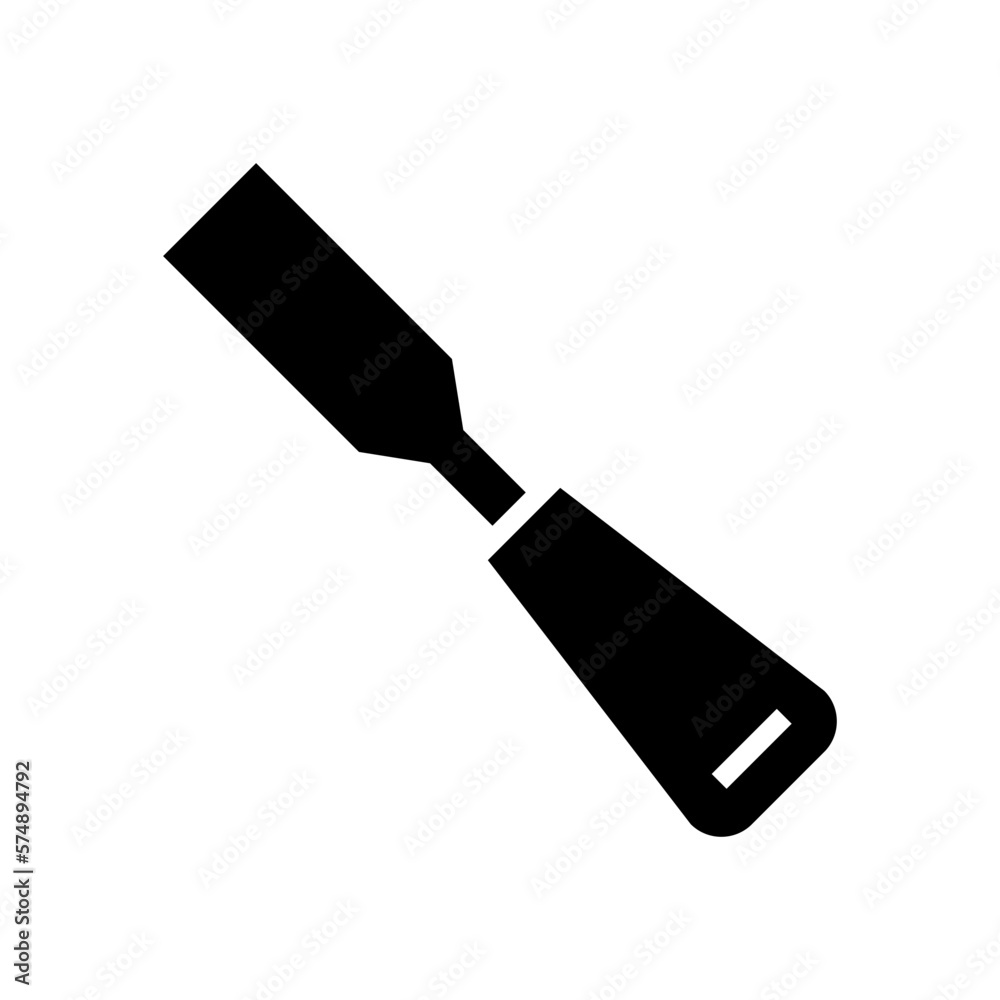 chisel icon or logo isolated sign symbol vector illustration - high quality black style vector icons
