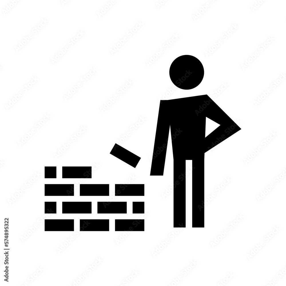 construction icon or logo isolated sign symbol vector illustration - high quality black style vector icons
