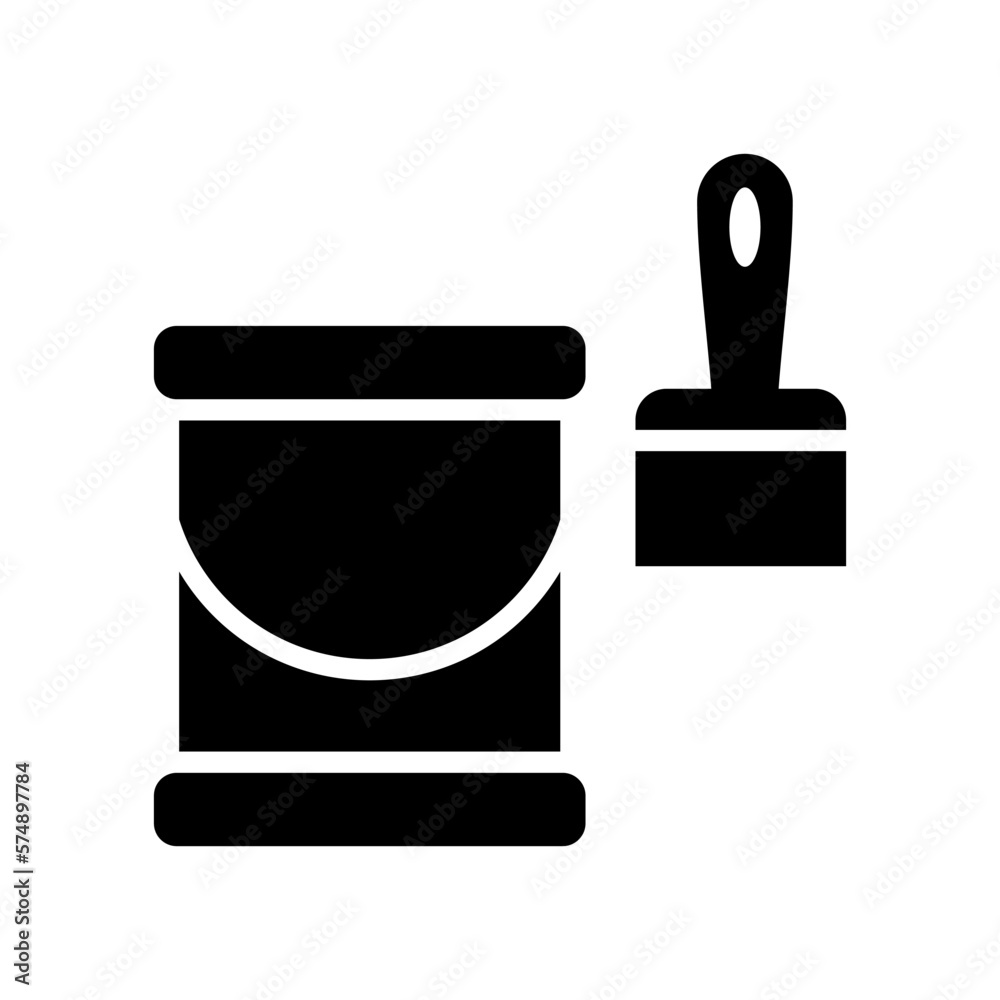 Obraz premium paint icon or logo isolated sign symbol vector illustration - high quality black style vector icons 