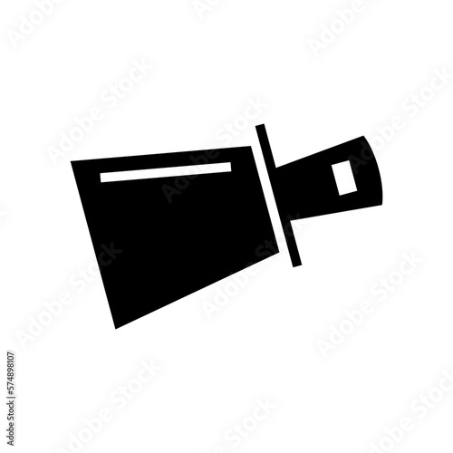 putty knife icon or logo isolated sign symbol vector illustration - high quality black style vector icons
