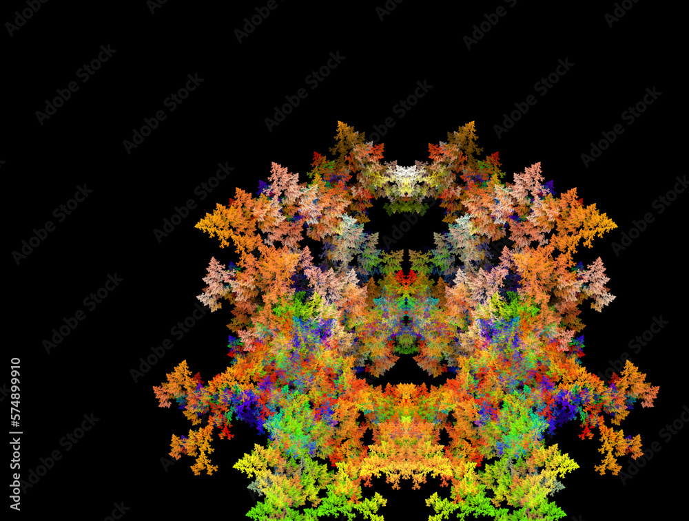 Imaginatory fractal abstract background Image Imaginatory fractal abstract background Image