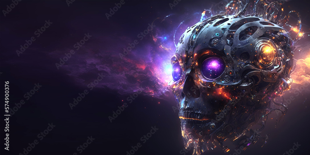 The Art of AI's Thoughts on the Expanse of Space The Art of AI's Thoughts on the Expanse of Space
