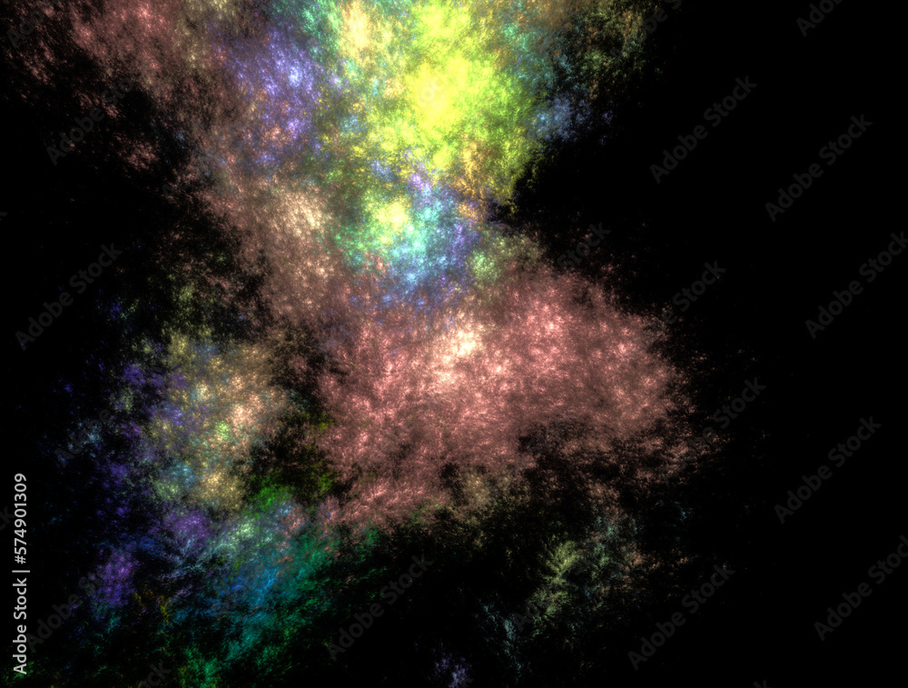 Fototapeta premium Imaginatory fractal abstract background Image