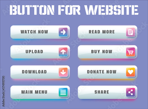 cta web button collection