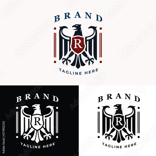 Eagle  Heraldic Logos