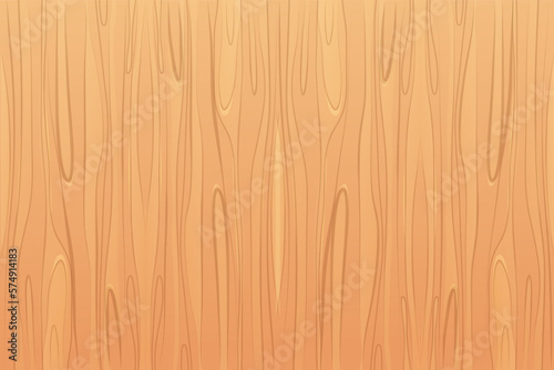 Wooden material, textured surface wood comic background in cartoon style. Wall, panel for game, ui design
