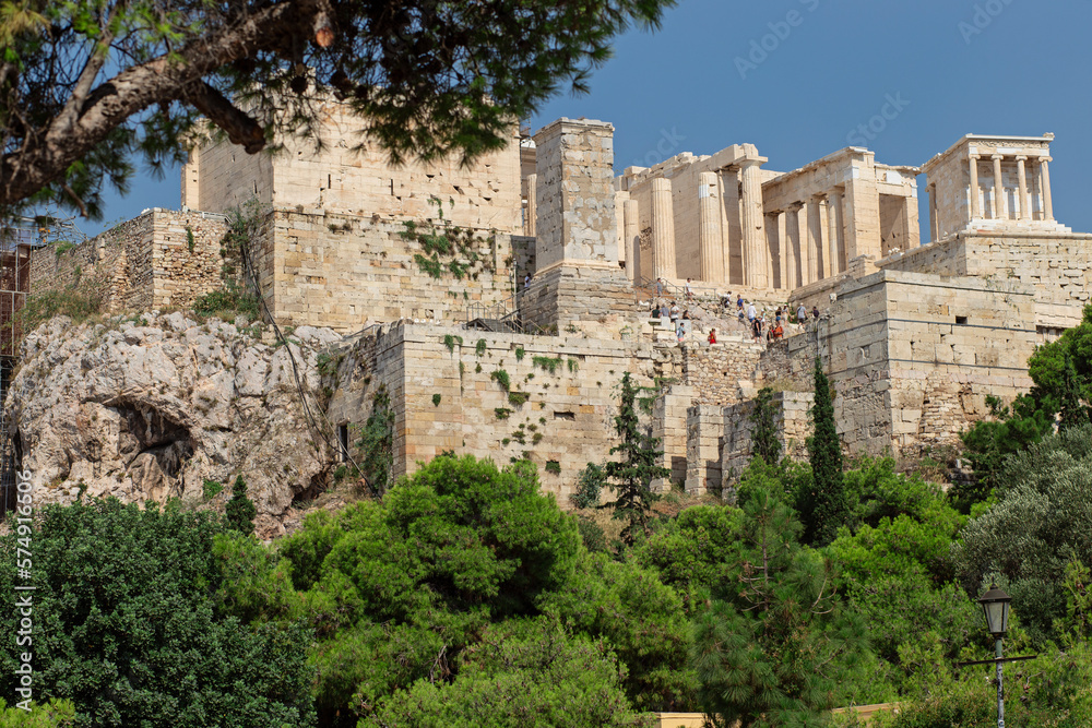 View on Acropolis, Athens, Greece