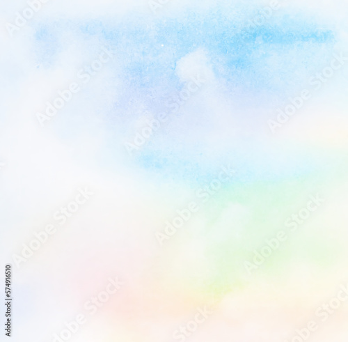 Pastel watercolor background, Generative AI