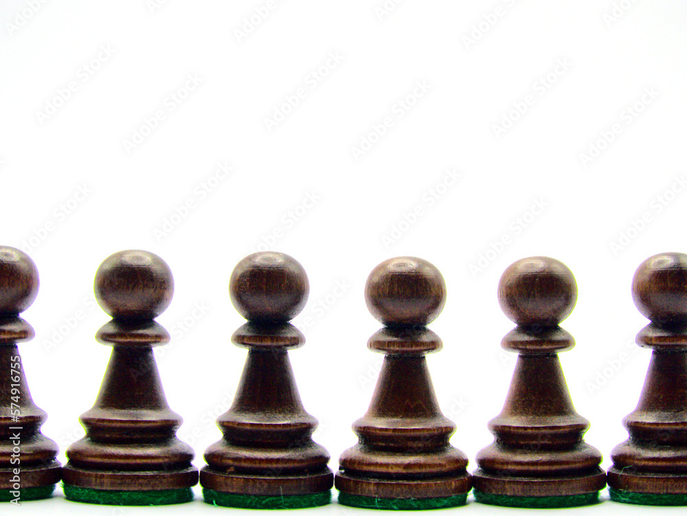 Chess - Strategy and tactics game - Set of pieces and checkerboard (King - Queen - Bishop - Knight - Rook - Pawn) Chess - Strategy and tactics game - Set of pieces and checkerboard (King - Queen - Bishop - Knight - Rook - Pawn)