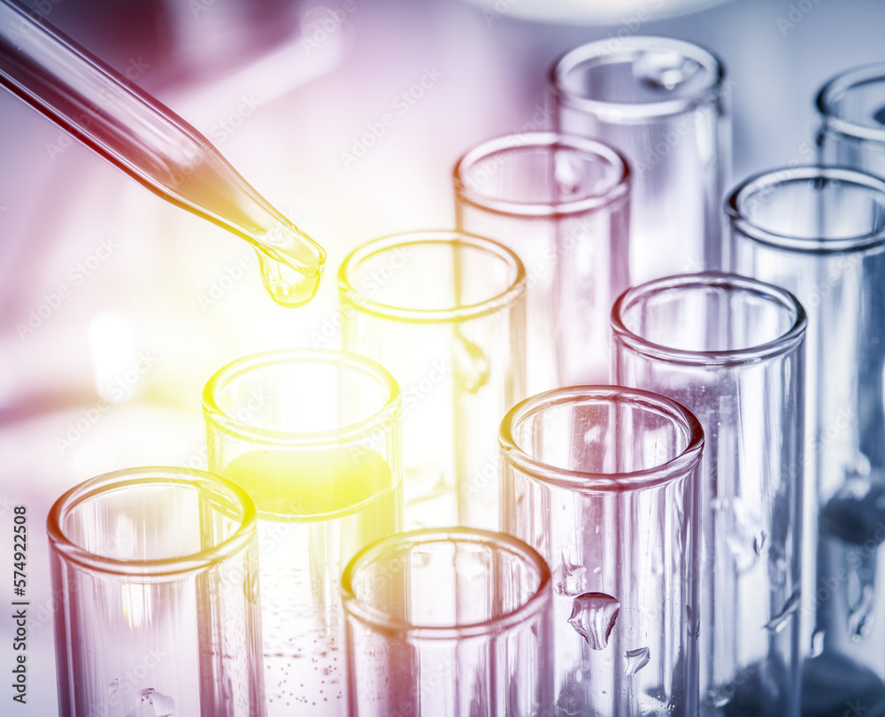 Different laboratory beakers and glassware. Different laboratory beakers and glassware.