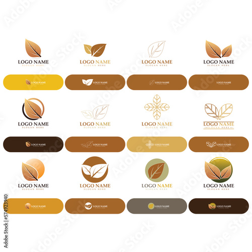 tobacco leaf logo,tobacco field and tobacco cigarette logo template design vector